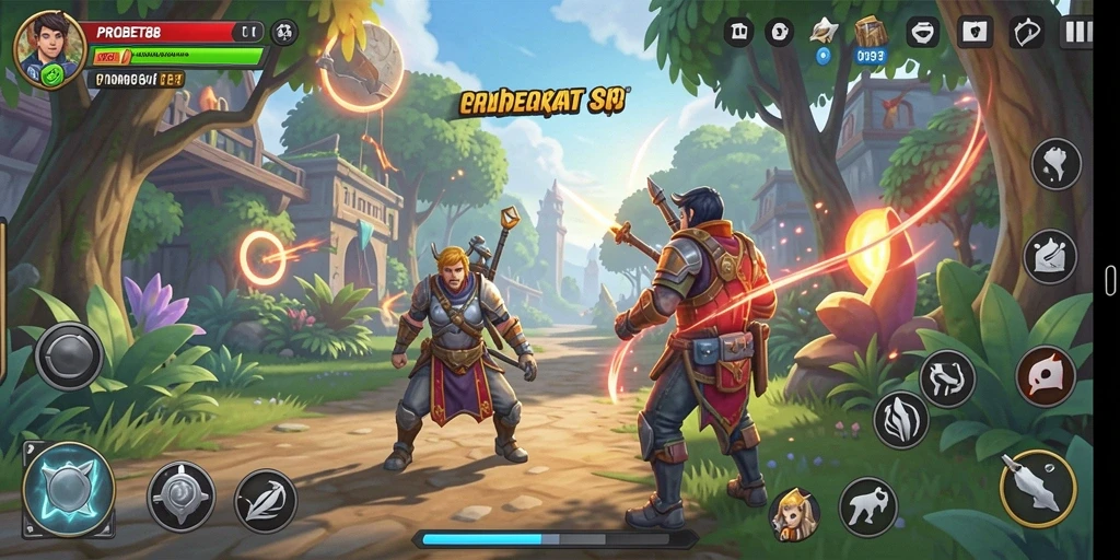 Tampilan gameplay PROBET88 yang menarik dan menantang.